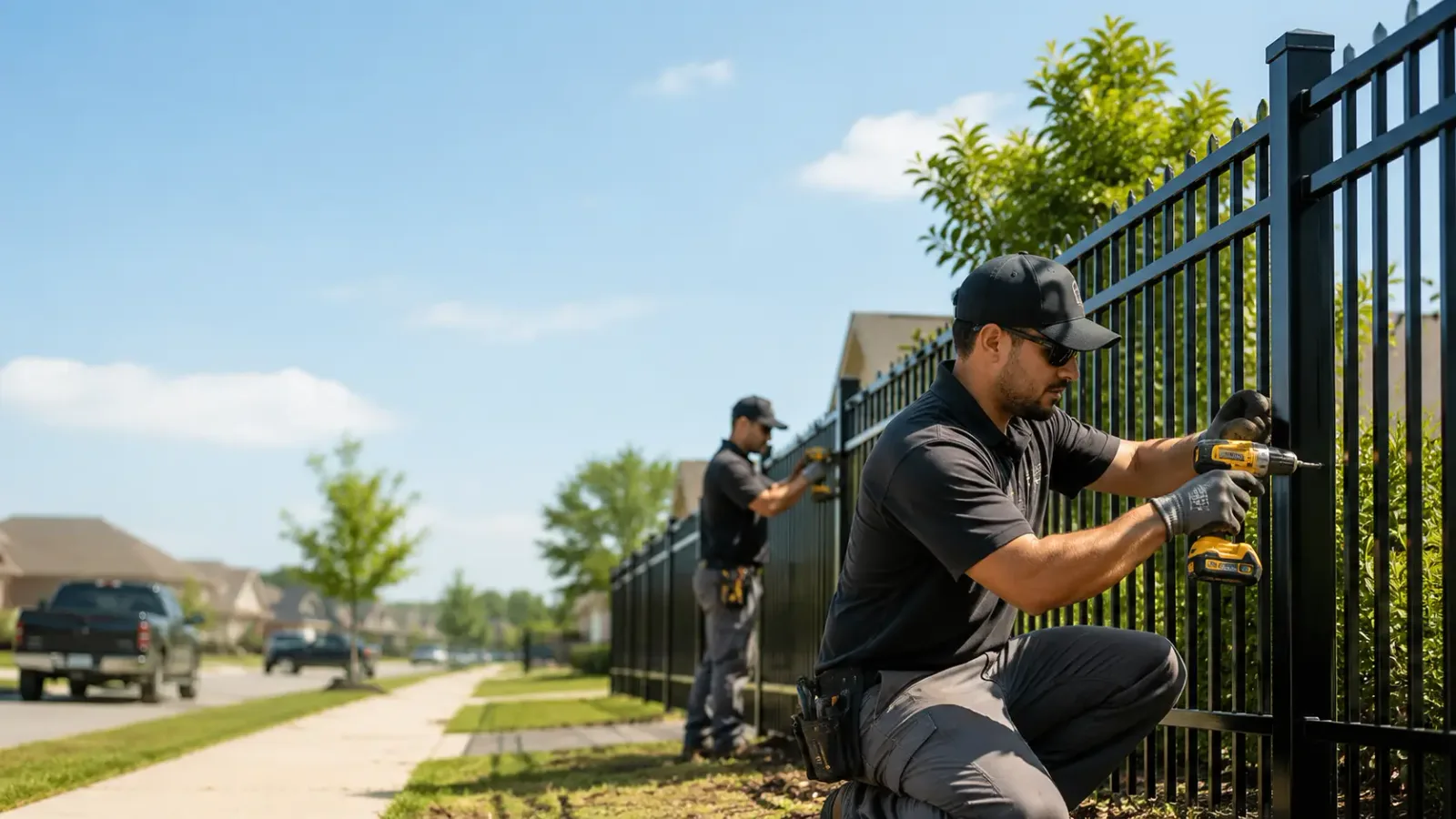 Metal Fence Installation in Owensville, IN
